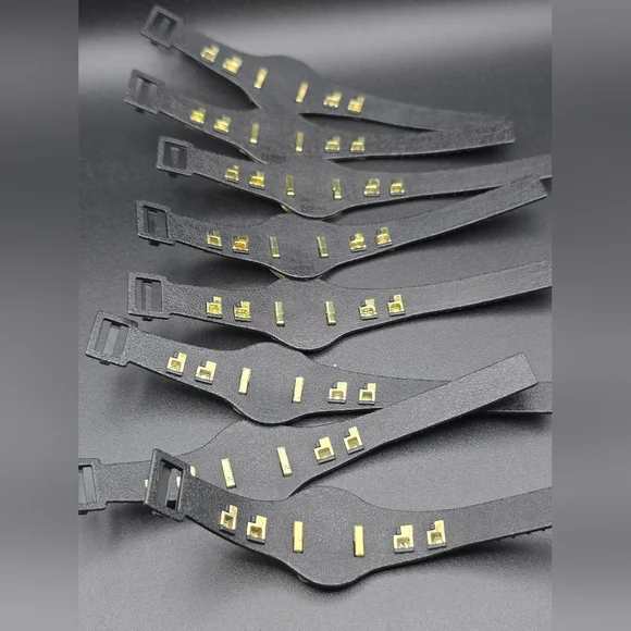 Set 8 Championship WWE And AEW. Black and Gold Champion Wearable - Picture 7 of 7